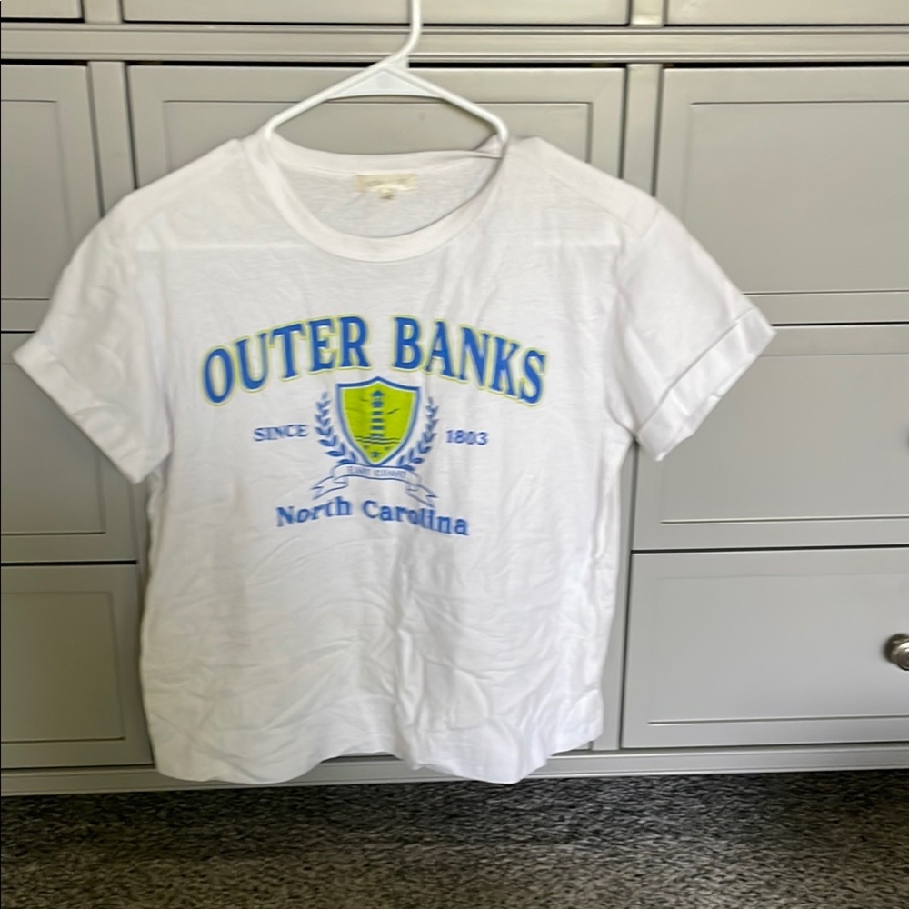 Ultra Flirt White Outer Banks Tee